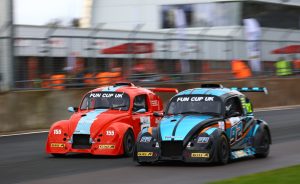 155 and 98 racing at Oulton Park