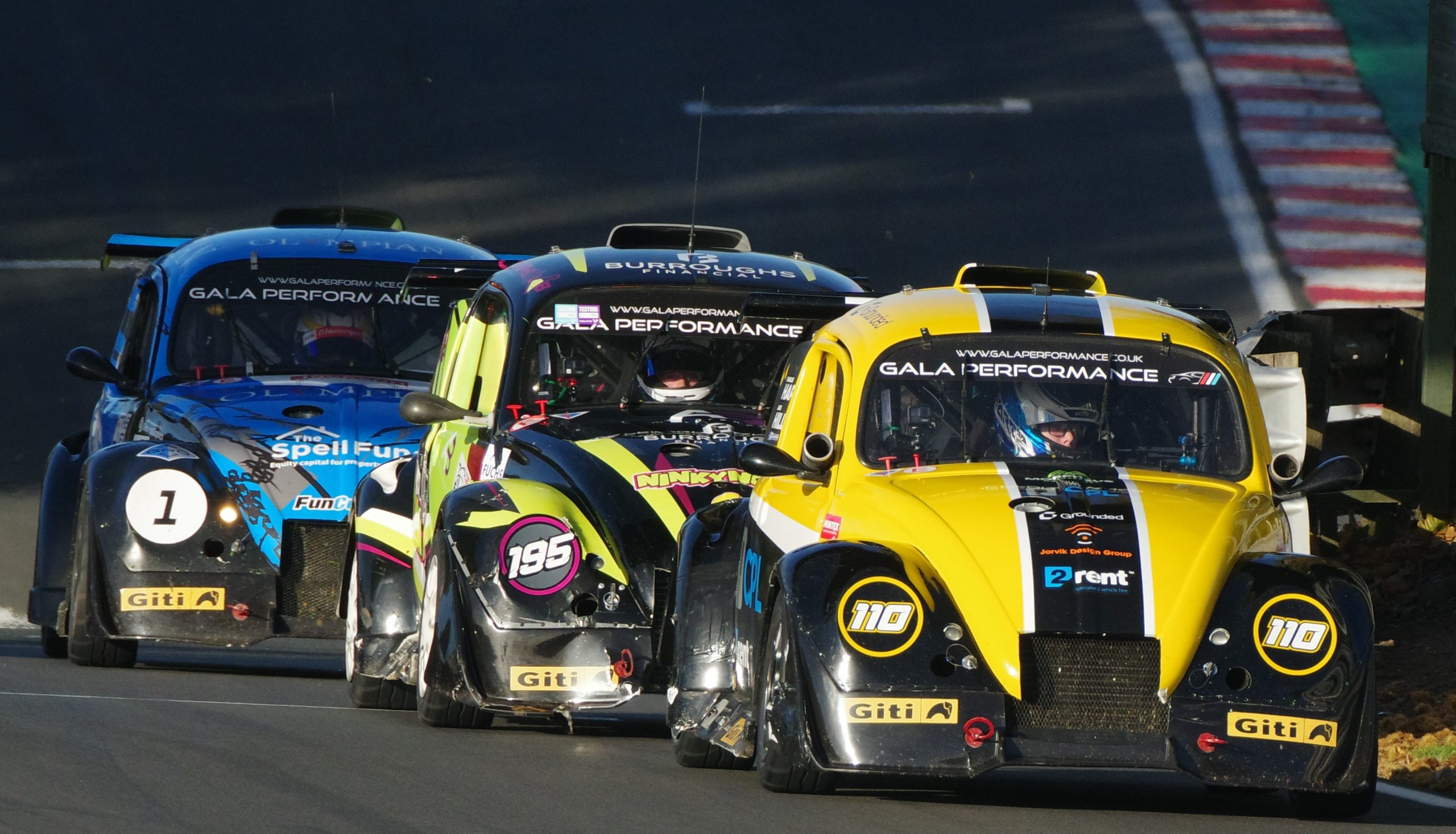 Oulton Park 3 cars