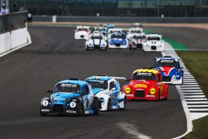 Olympian leading at Silverstone