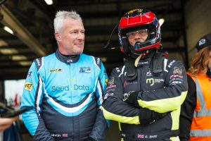 Mike and Gary ready to race
